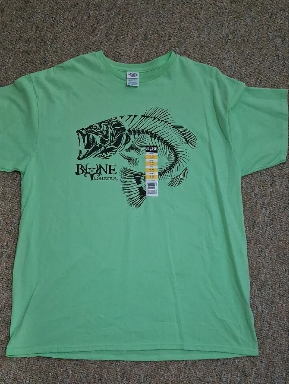 Delta Kids' Turquoise and Lime Graphic Tees - Mossy Oak Fishing & Bone Collector